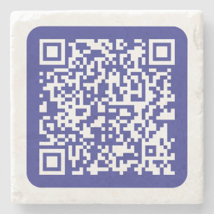 Erstellen eines skalierbaren QR-Codes   Editable D Steinuntersetzer