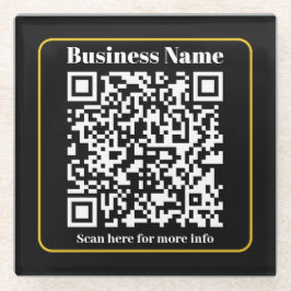 Erstellen eines sofort scannbaren QR-Codes für Unt Glasuntersetzer