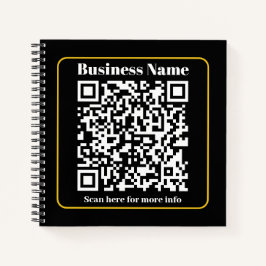Erstellen eines sofort scannbaren QR-Codes für Unt Notizbuch