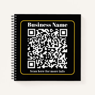Erstellen eines sofort scannbaren QR-Codes für Unt Notizbuch