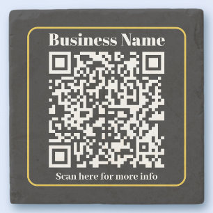 Erstellen eines sofort scannbaren QR-Codes für Unt Steinuntersetzer