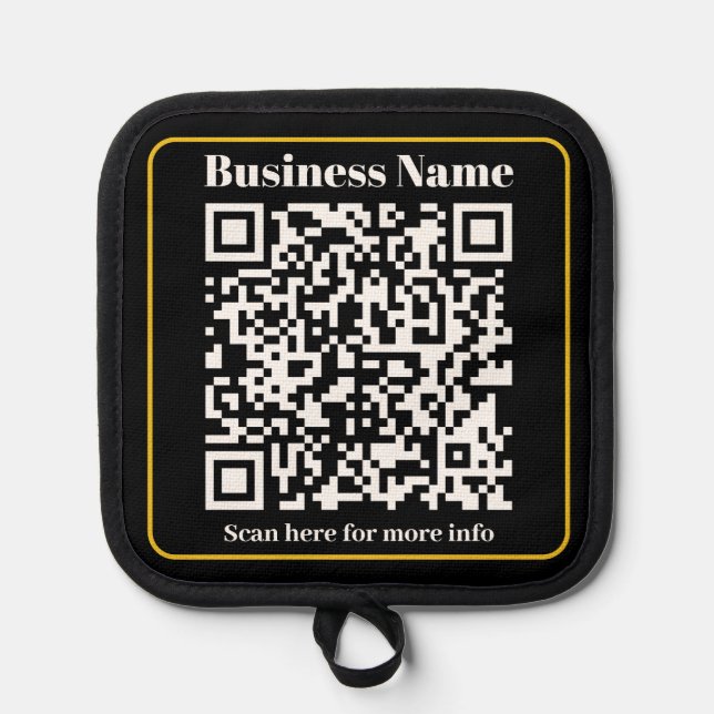 Erstellen eines sofort scannbaren QR-Codes für Unt Topflappen (Vorderseite)