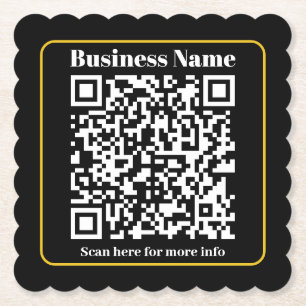 Erstellen eines sofort scannbaren QR-Codes für Unt Untersetzer