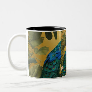 Erstellen eines spektakulären Tapeten-Designs Zweifarbige Tasse