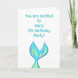 Erstellen eines Splash Mermaid-Party Einladung
