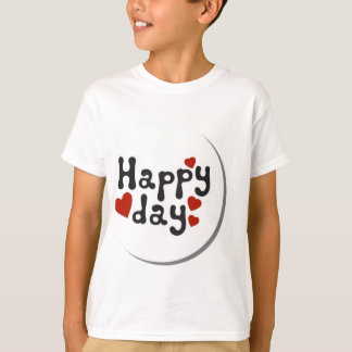 Erstellen eines T - Shirt mit dem Titel "Happy Da