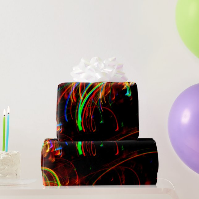 Erstellen oder behalt eines eigenen glänzenden Wra Geschenkpapier (Partygeschenke)