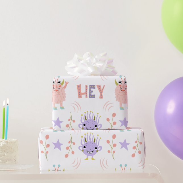 Erstellen oder behalt eines eigenen glänzenden Wra Geschenkpapier (Partygeschenke)