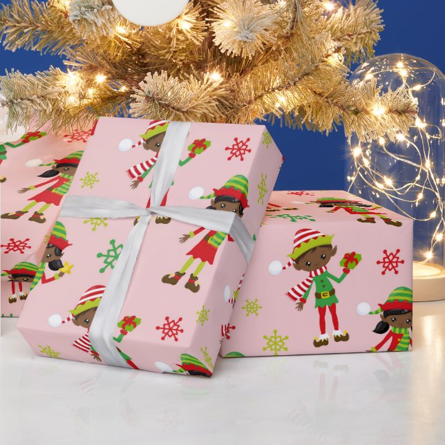 Erstellen oder behalt eines eigenen glänzenden Wra Geschenkpapier (Feiertage)