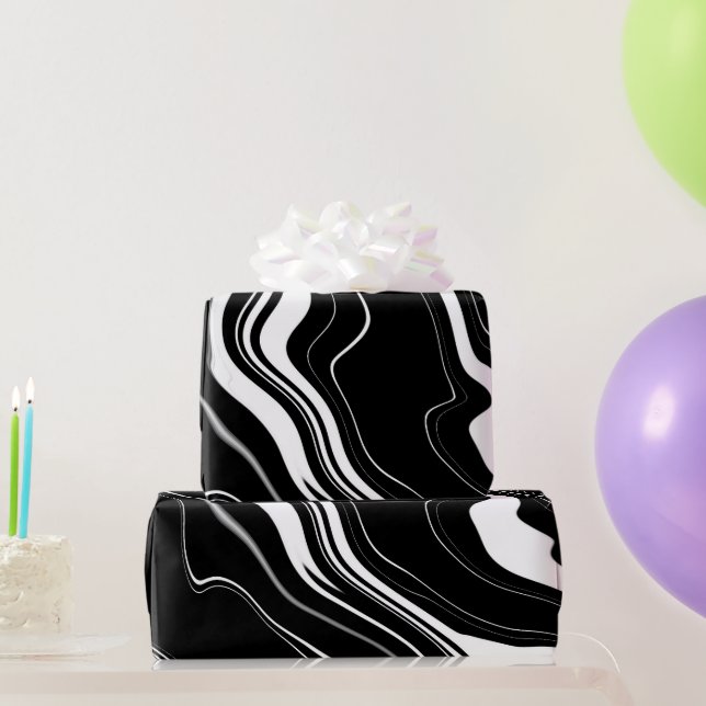 Erstellen oder behalt eines eigenen glänzenden Wra Geschenkpapier (Partygeschenke)