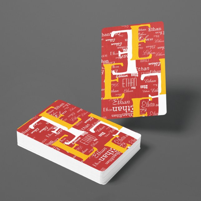 Erstellen Sie Coole Spielkarten mit Ihrem Namen (PLAY THE GAME)