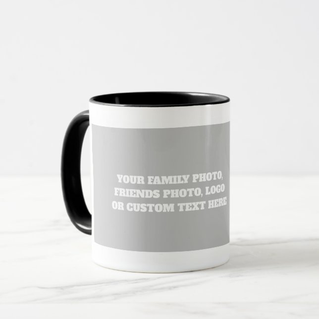 Erstellen Sie das benutzerdefinierte Foto-LOGO Ihr Tasse (Vorderseite Links)