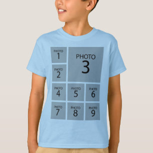 Erstellen Sie das Personalisierte FOTO der Collage T-Shirt