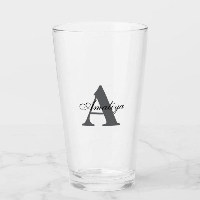 Erstellen Sie den individuelle Name Ihres Besitzer Glas (Vorderseite)