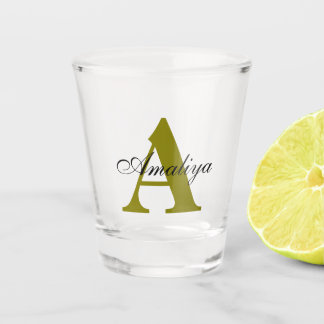 Erstellen Sie den individuelle Name Ihres Besitzer Schnapsglas