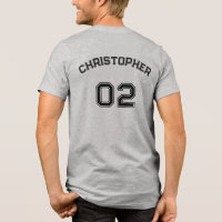 Erstellen Sie den Spielernamen Jersey Number Mens 