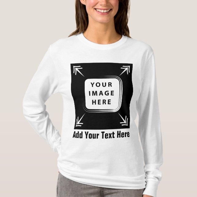Erstellen Sie eigene Personalisierte Geschenke für T-Shirt (Vorderseite)
