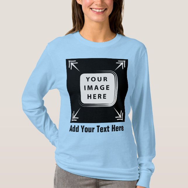 Erstellen Sie eigene Personalisierte Geschenke für T-Shirt (Vorderseite)