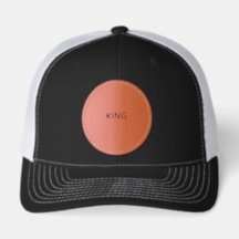 Erstellen Sie eigenen Namen KING Text Schwarz und 