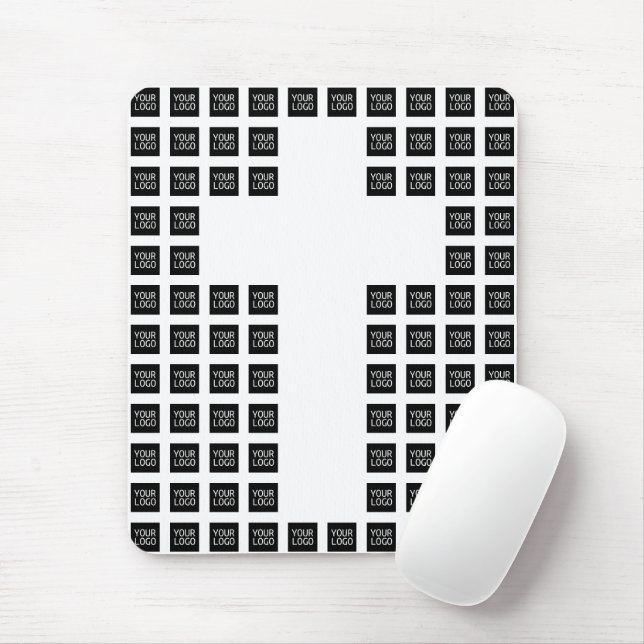 Erstellen Sie ein Cross-Muster mit jedem Logo oder Mousepad (Mit Mouse)