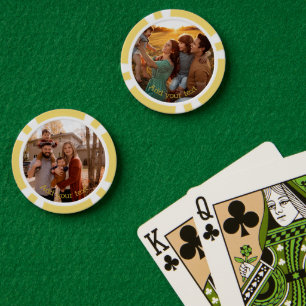 Erstellen Sie ein individuelles Foto-Heimturnier-A Pokerchips