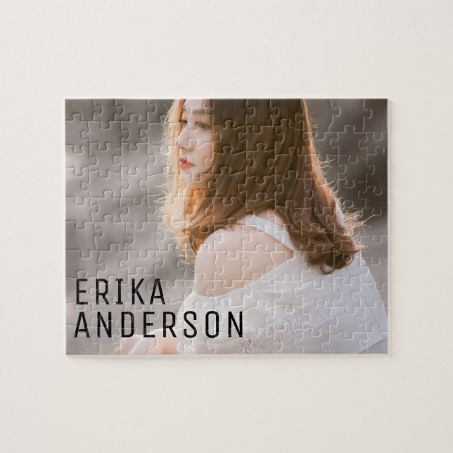 Erstellen Sie ein Puzzle mit Ihrem Namen und Bild (Horizontal)