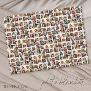 Erstellen Sie eine benutzerdefinierte Fotocollage Fleecedecke
