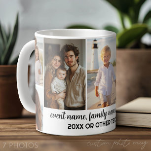 Erstellen Sie eine benutzerdefinierte Fotocollage Kaffeetasse