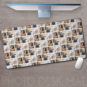Erstellen Sie eine benutzerdefinierte Fotocollage Schreibtischunterlage