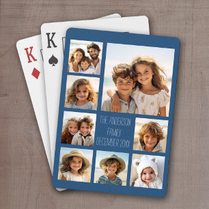Erstellen Sie eine benutzerdefinierte Fotocollage Spielkarten