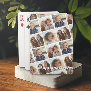 Erstellen Sie eine benutzerdefinierte Fotocollage Spielkarten