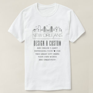 Erstellen Sie eine benutzerdefinierte Louisiana, N T-Shirt