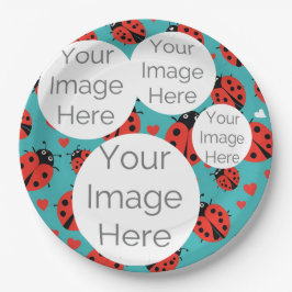 Erstellen Sie eine eigene Papiertextvorlage für da Pappteller