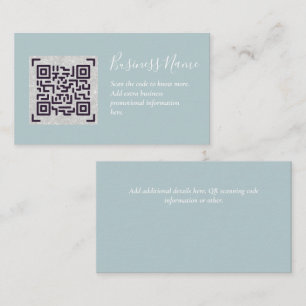 Erstellen Sie eine eigene QR Code Business Card - Begleitkarte