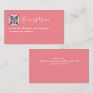 Erstellen Sie eine eigene QR Code Business Card -  Begleitkarte