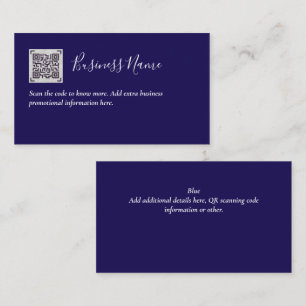 Erstellen Sie eine eigene QR Code Business Card -  Begleitkarte