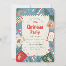 Erstellen Sie eine Weihnachtsfeier-Einladung