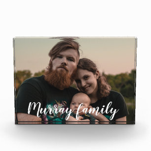 Erstellen Sie einen eigenen Foto für Familienskrip