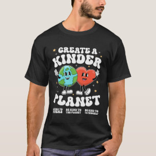 Erstellen Sie einen freundlicheren Planeten Lehrer T-Shirt