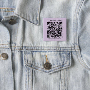 Erstellen Sie einen QR-Code Blasslila Violett Button