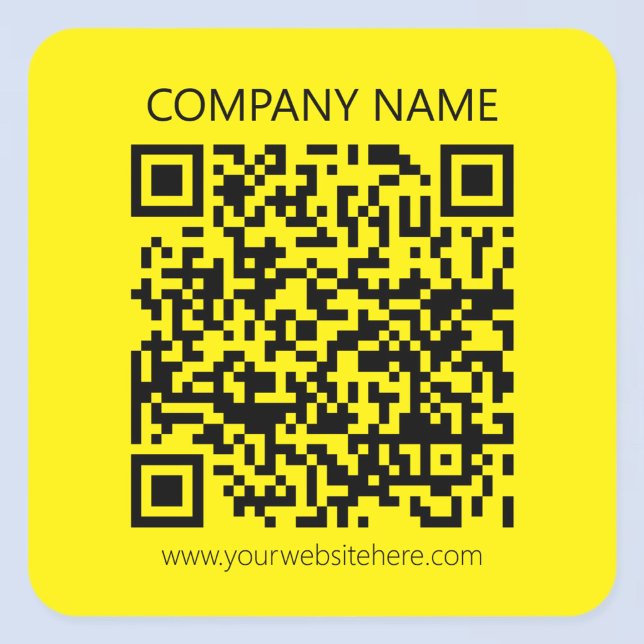 Erstellen Sie einen QR-Code | Leicht erkennbar in  Quadratischer Aufkleber (Von Creator hochgeladen)