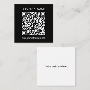 Erstellen Sie einen QR-Code sofort mit der URL Ihr Begleitkarte