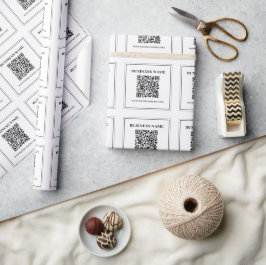 Erstellen Sie einen scannbaren QR-Code | Schwarz & Geschenkpapier