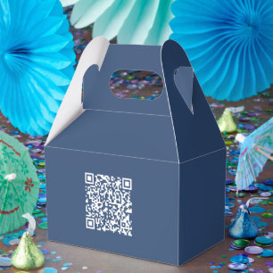Erstellen Sie einen scannbaren QR-Code verblasst Geschenkschachtel