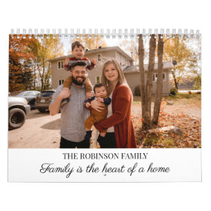 Erstellen Sie einfach Ihr eigenes Familienfoto Kalender
