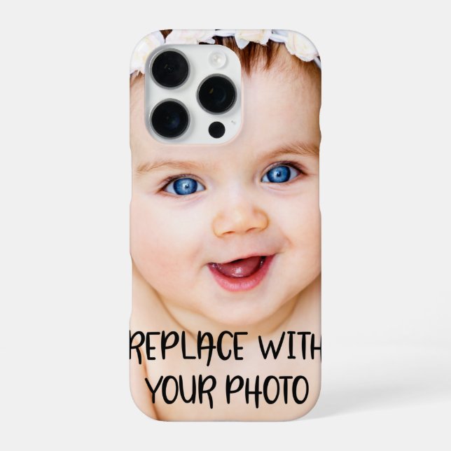 Erstellen Sie ganz einfach Ihr eigenes personalisi iPhone 16 Pro Hülle (Rückseite)