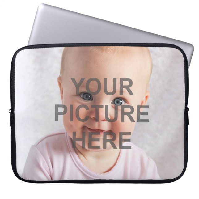 Erstellen Sie ganz einfach Ihre eigene Add Foto Ar Laptopschutzhülle (Vorderseite)