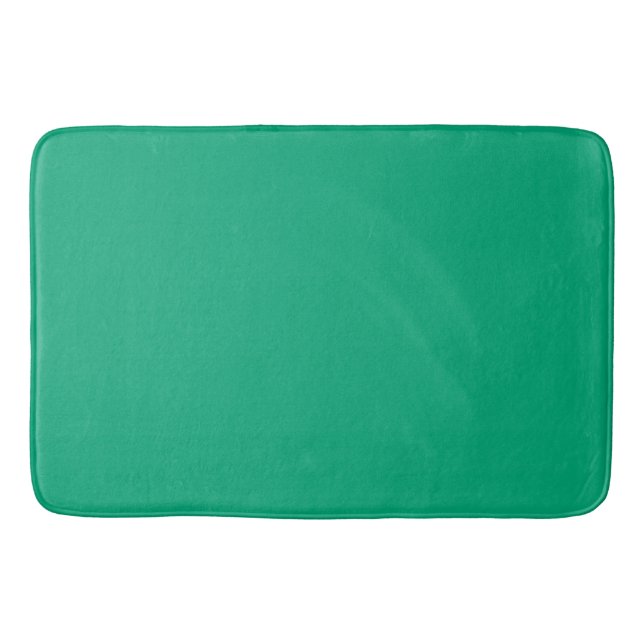 Erstellen Sie Ihr benutzerdefiniertes grünes Blau Badematte (Vorderseite)