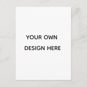 Erstellen Sie Ihr Design hier und fügen Sie Ihren Postkarte