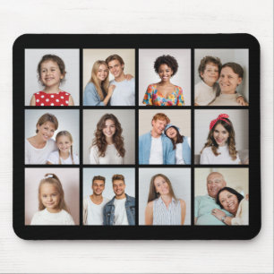 Erstellen Sie Ihr eigenes 12-Foto-Collagen-Mauspad Mousepad